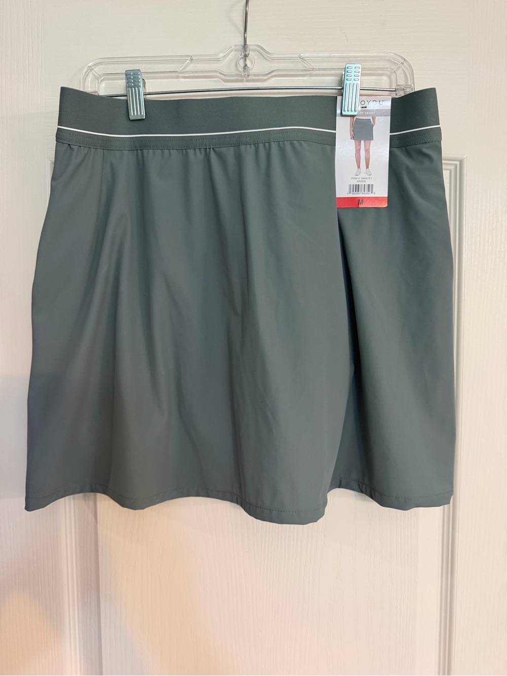Soybu Gray/Green Skort medium